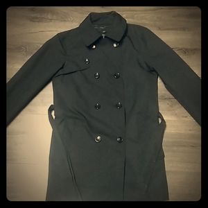 Uniqlo Black Trench coat